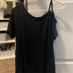 Black worn once top